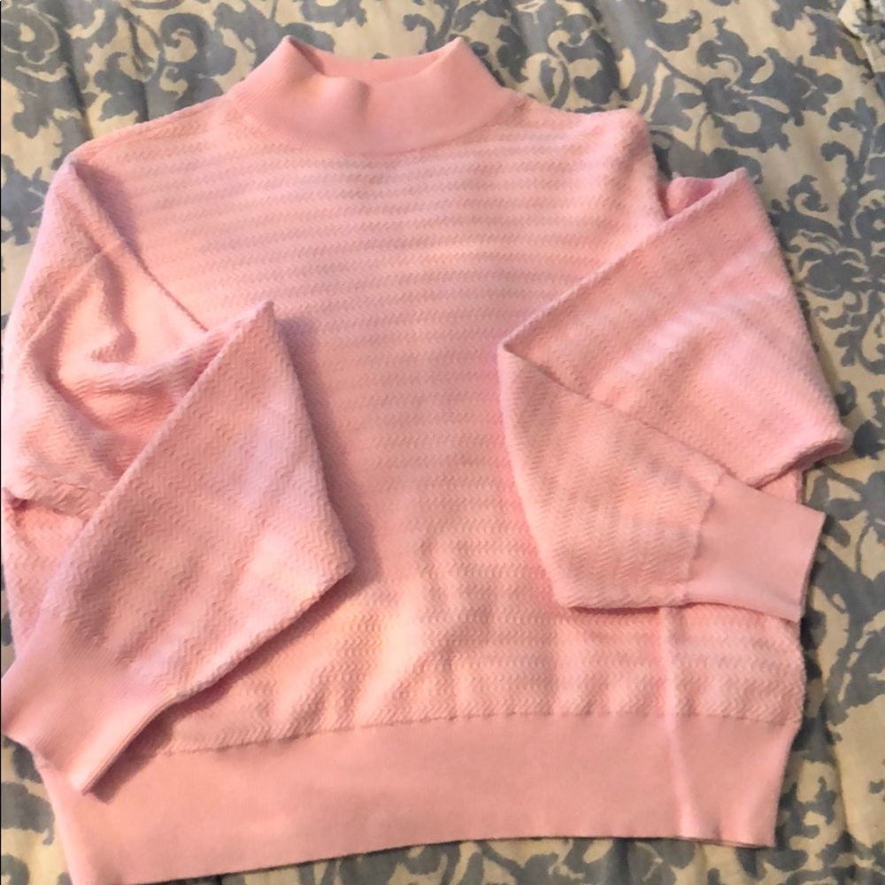 Pink sweater